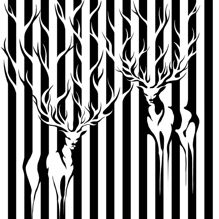 Deers In Stripes