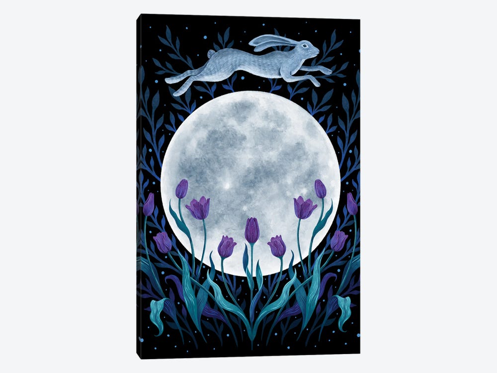 Easter Moon by Episodic Drawing 1-piece Canvas Art