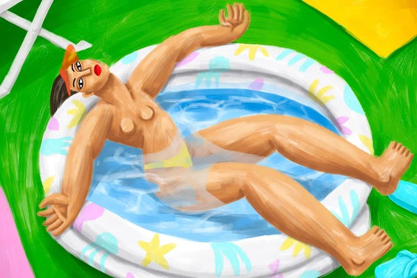 Body Positivity: Private Pool by Cépé