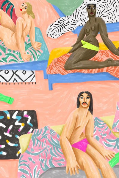 Sleeping & Napping: Jumping Out Of Bed by Cépé