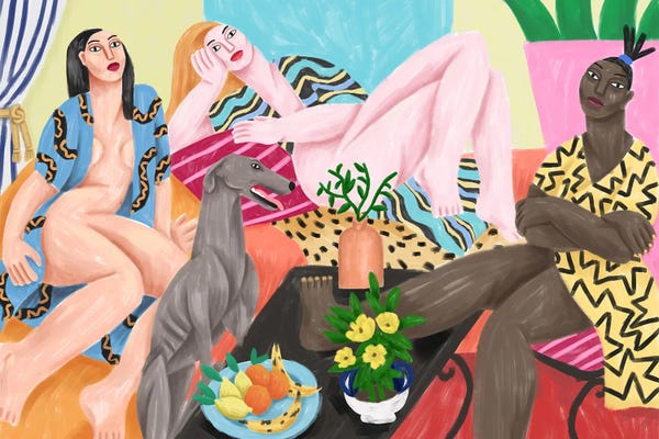 Entanglements: A Doggy Afternoon by Cépé