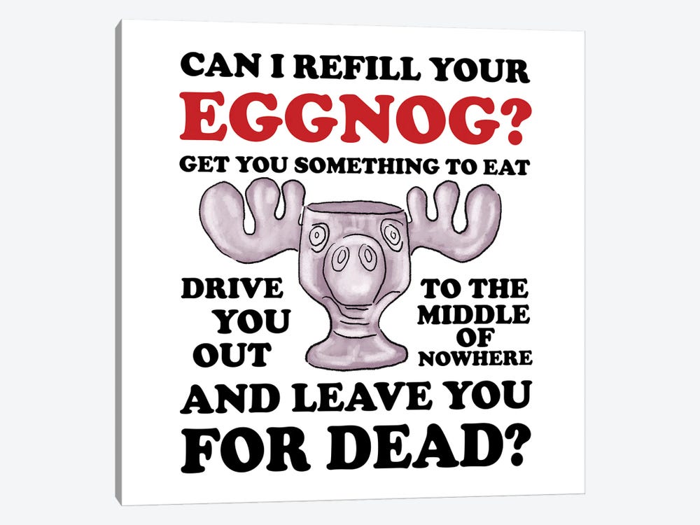 Eggnog by Ephrazy Graphics 1-piece Canvas Artwork