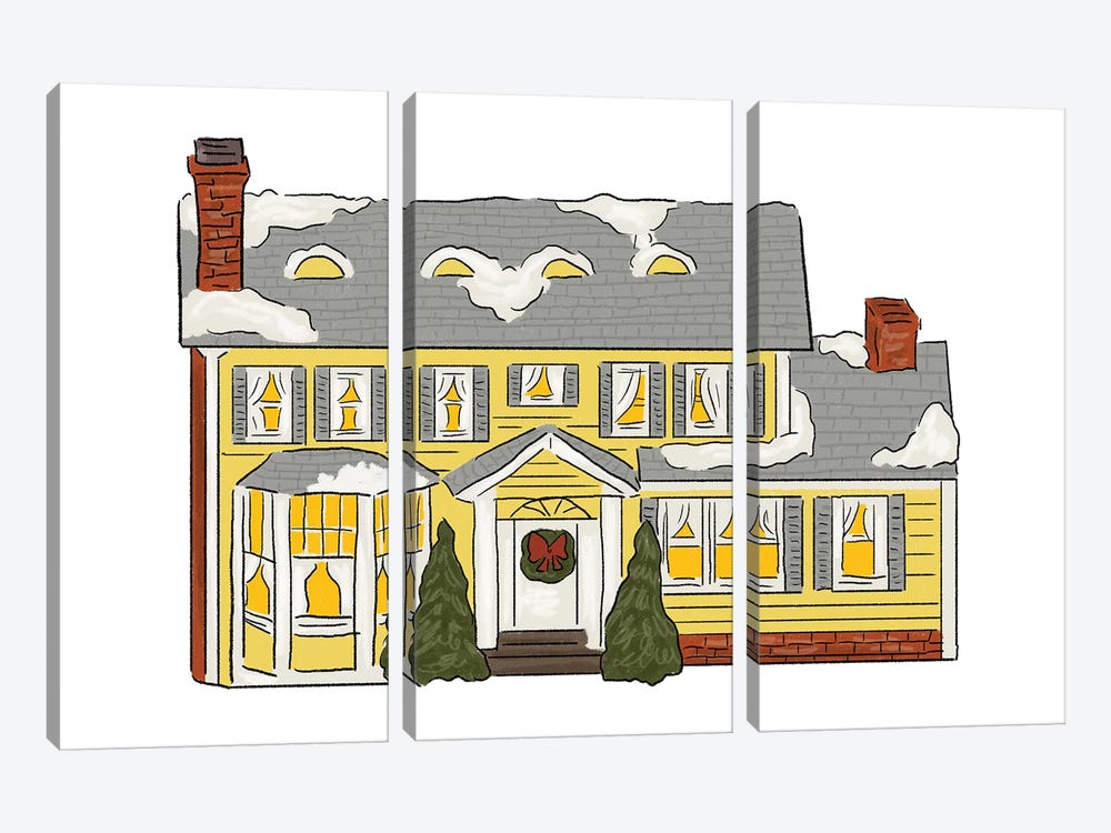 Griswold's House II by Ephrazy Graphics 3-piece Art Print