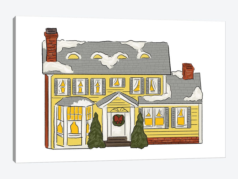 Griswold's House II by Ephrazy Graphics 1-piece Canvas Print