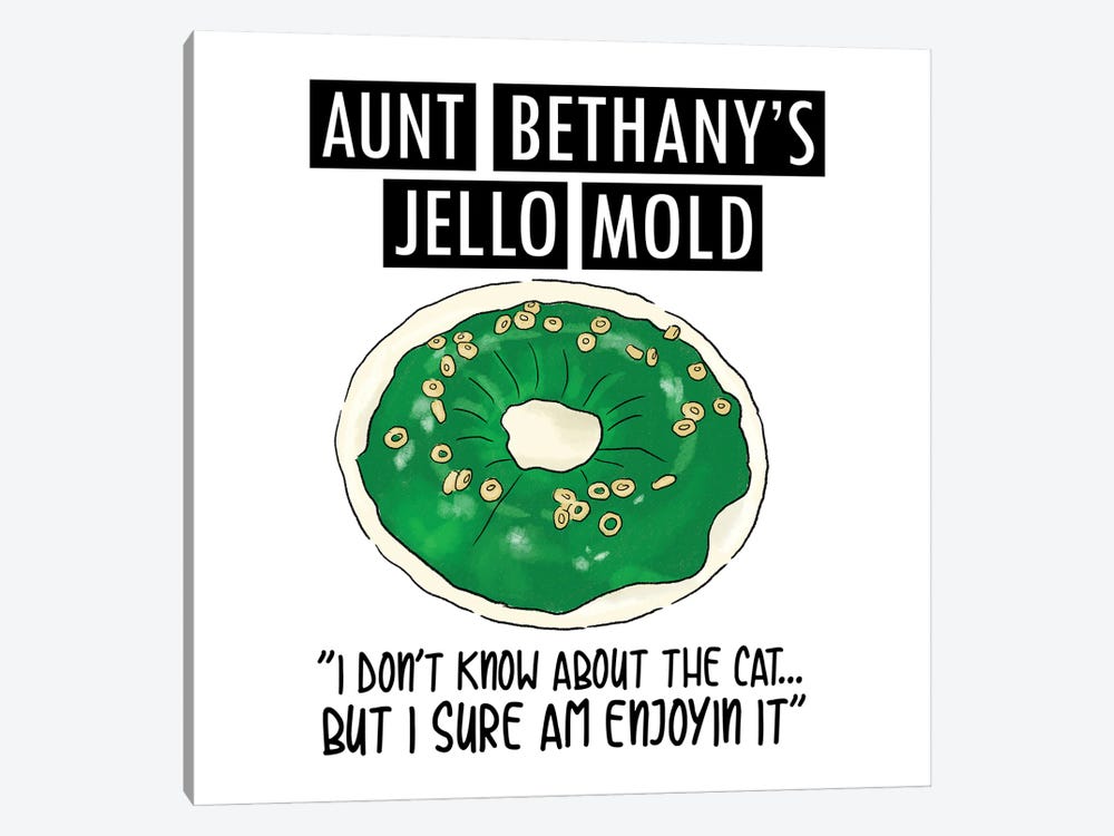 Aunt Bethany's Jello Mold I by Ephrazy Graphics 1-piece Art Print
