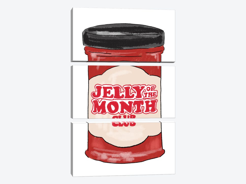 Christmas Vacation Jelly Of The Month Club by Ephrazy Graphics 3-piece Art Print
