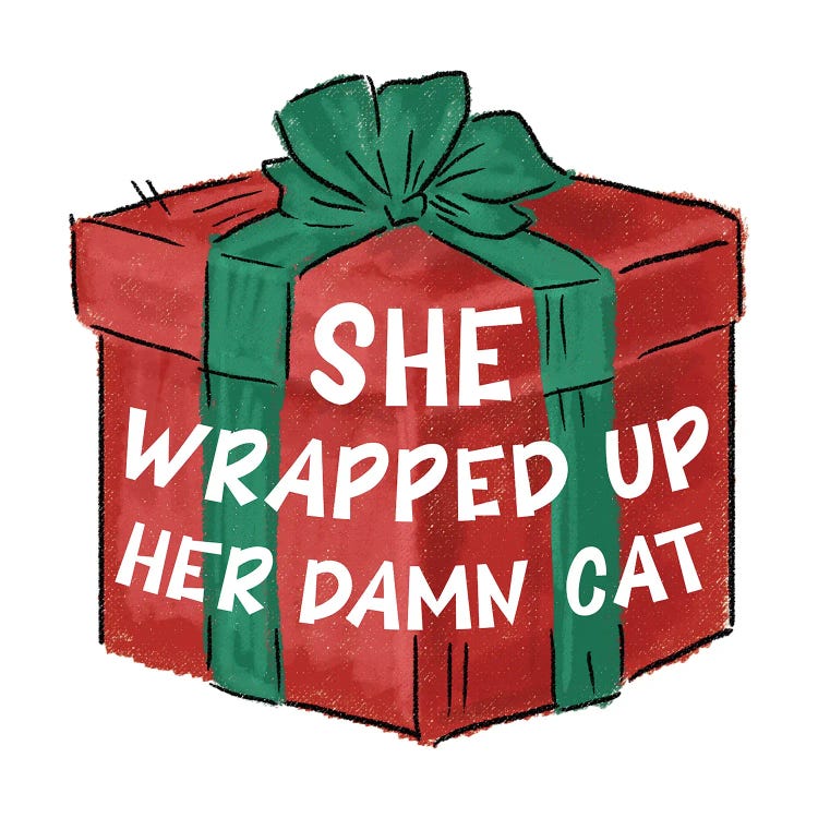 She Wrapped Up Her Damn Cat