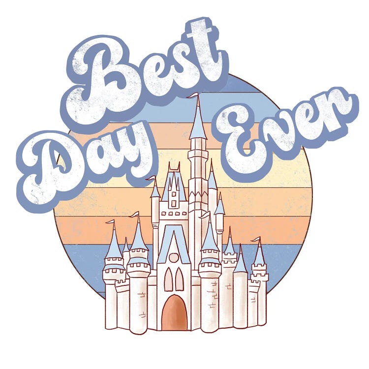 Best Day Ever Retro Castle V