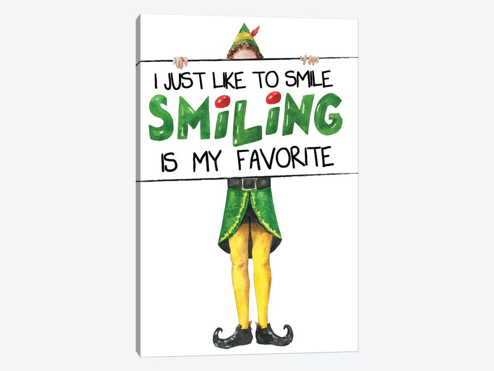 Elf II. I Just Like To Smile by Ephrazy Graphics 1-piece Art Print