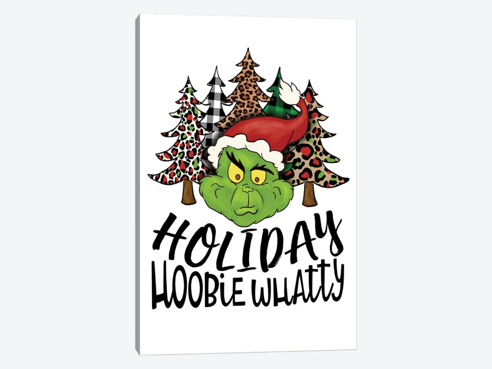 Holiday Hoobie Whatty by Ephrazy Graphics 1-piece Canvas Artwork