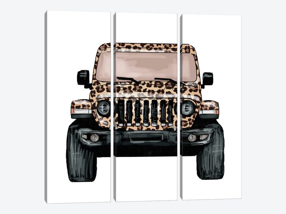 Cheetah Off Road by Ephrazy Graphics 3-piece Art Print