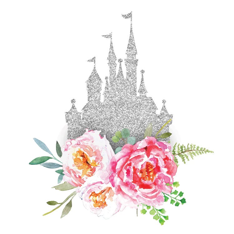 Silver Princess Floral Castle