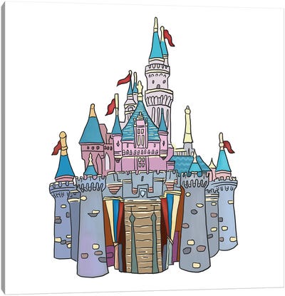 Castle Canvas Art Print - Ephrazy Graphics