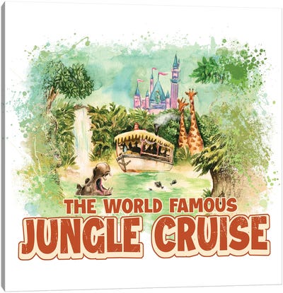 Jungle Cruise Canvas Art Print - Jungles