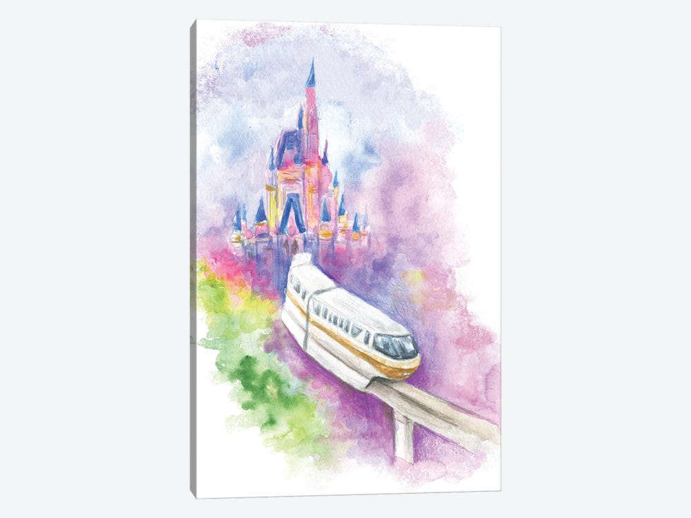 Monorail I by Ephrazy Graphics 1-piece Canvas Wall Art