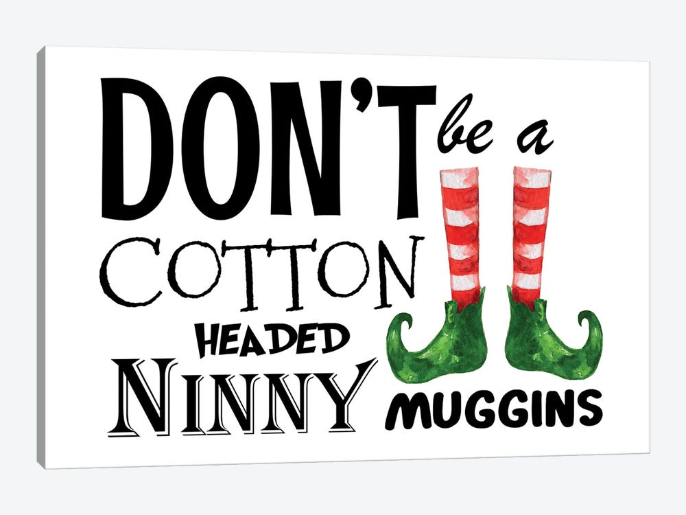 Elf. Don't Cotton Headed by Ephrazy Graphics 1-piece Art Print