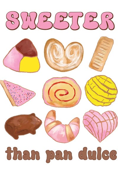 Mexican Culture: Pan Dulce by Ephrazy Graphics