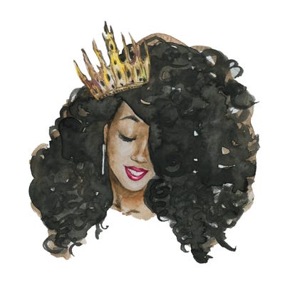 Afro Qween II by Ephrazy Graphics art print