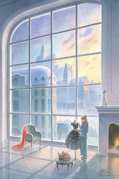 Fireplaces & Mantles: Carnival Dress by Elena Prokhorova