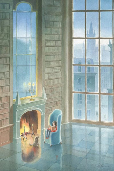 Reading Nook: Dreaming Of Alice by Elena Prokhorova