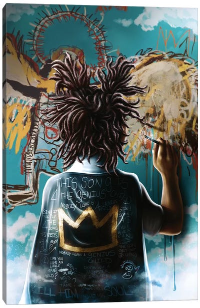 Radiant Child Canvas Art Print - Black Lives Matter Art