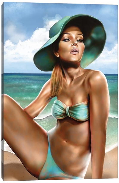 Summer Canvas Art Print - Women's Swimsuit & Bikini Art
