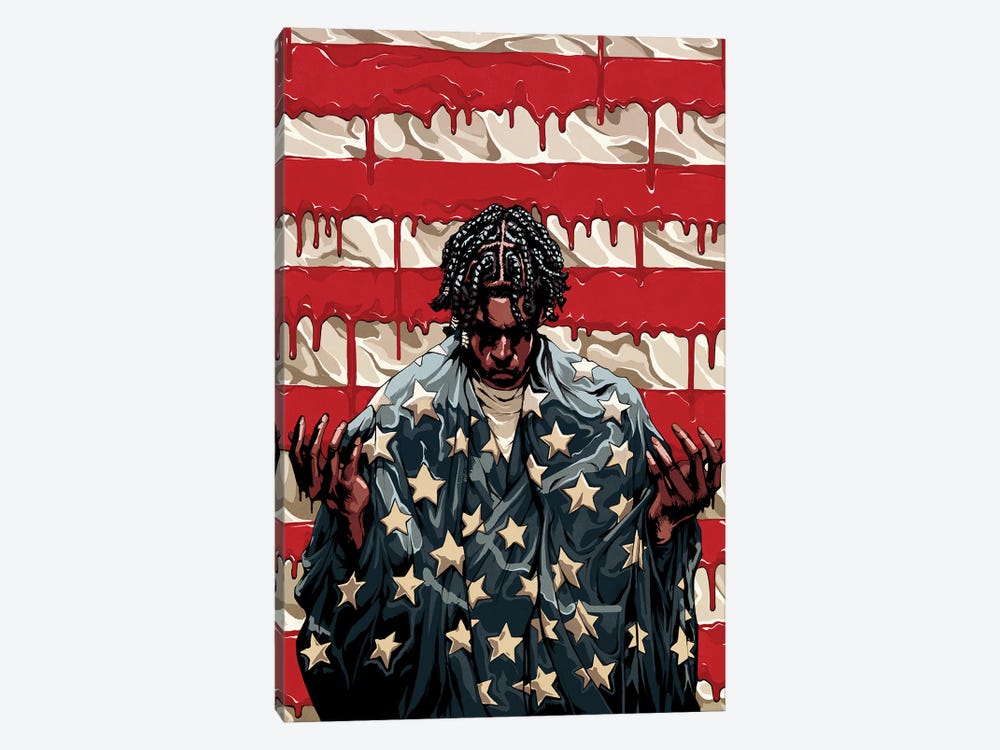 Scars & Stripes by Alvin Epps 1-piece Canvas Art