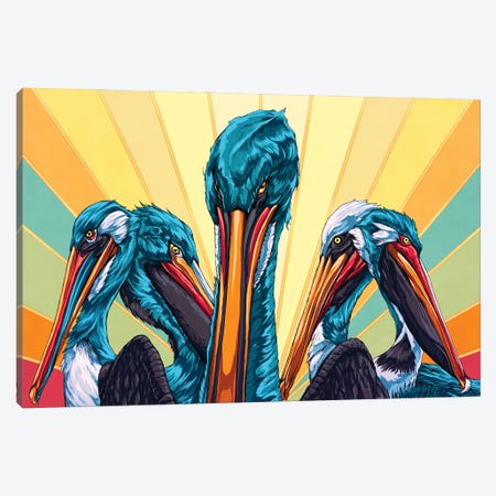 Birds Of A Feather Canvas Print #EPP31} by Alvin Epps Canvas Print
