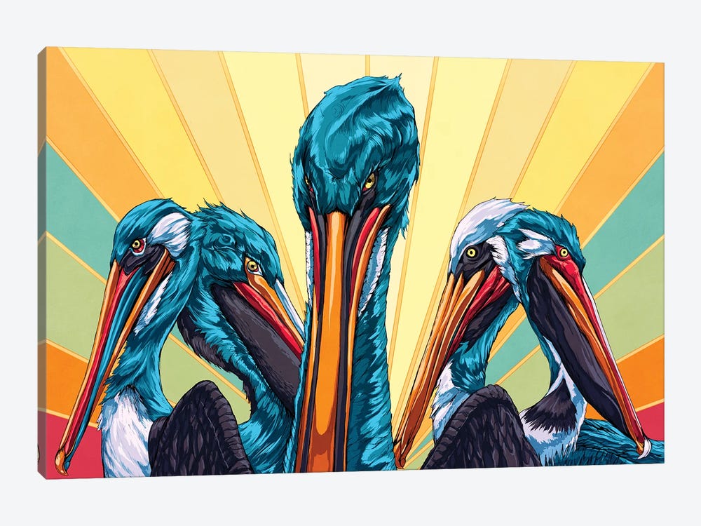 Birds Of A Feather by Alvin Epps 1-piece Canvas Art Print