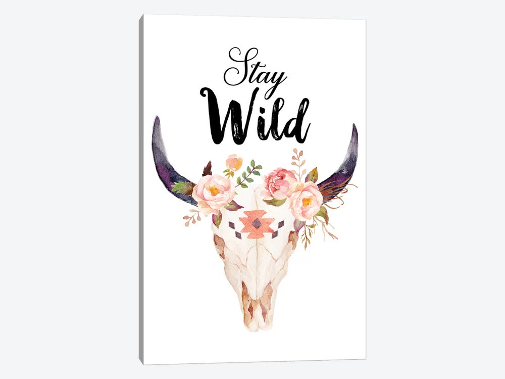 Stay Wild by Eden Printables 1-piece Canvas Art Print