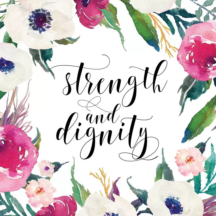 Strength And Dignity, Proverbs 31:25