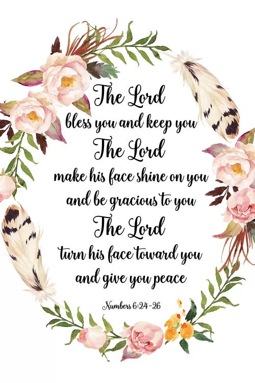 The Lord Bless You And Keep You Numbers 6 2 Eden Printables Icanvas