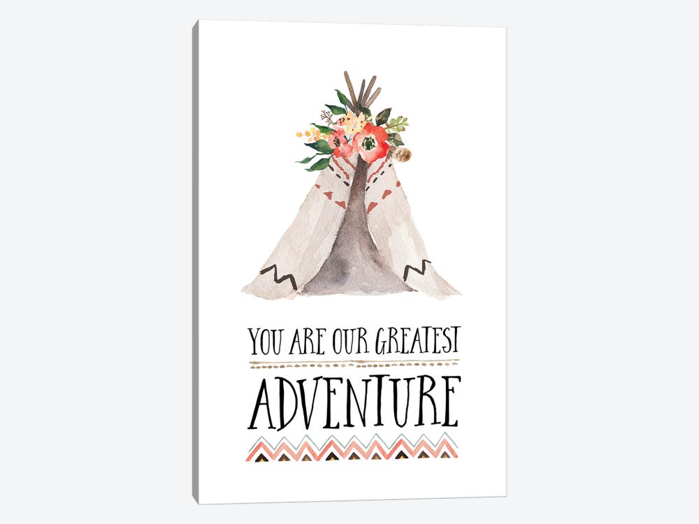 You Are Our Greatest Adventure by Eden Printables 1-piece Canvas Artwork