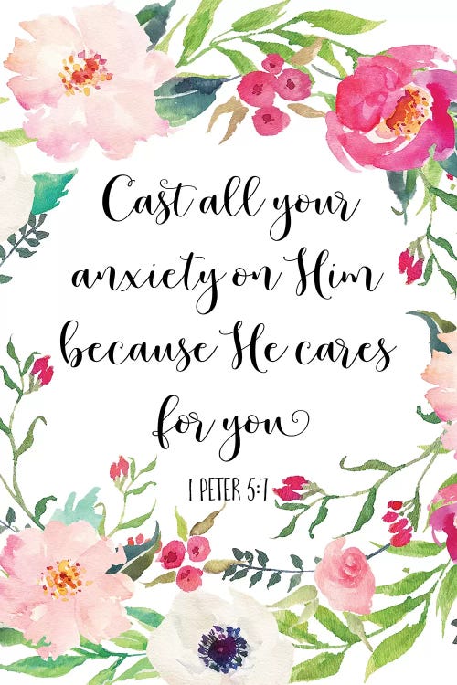 1 Peter 5:7