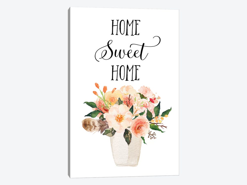 Home Sweet Home II by Eden Printables 1-piece Canvas Artwork