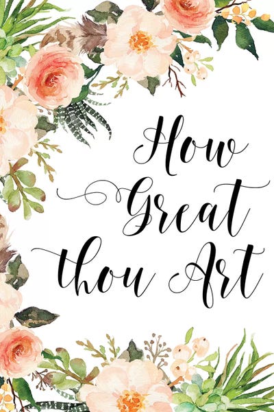 Faith: How Great Thou Art by Eden Printables