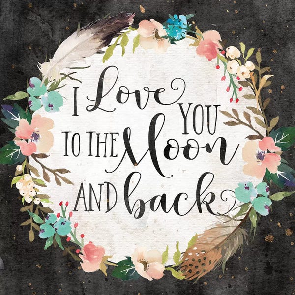 Eden Printables: I Love You To The Moon And Back by Eden Printables