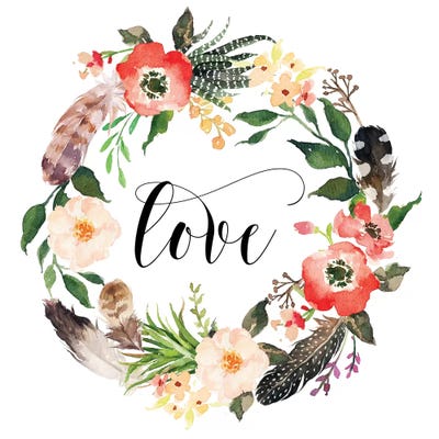 Love II by Eden Printables canvas print