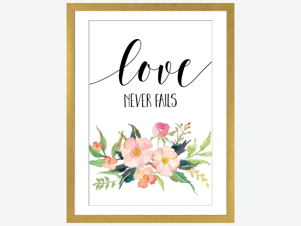 Love never fails - 1 13 4ever