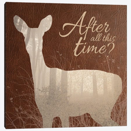 After All This Time Canvas Print #EQU1} by 5by5collective Canvas Art