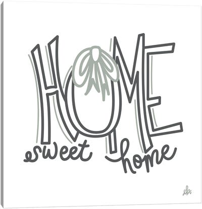 Home Sweet Home    Canvas Art Print - Erin Barrett
