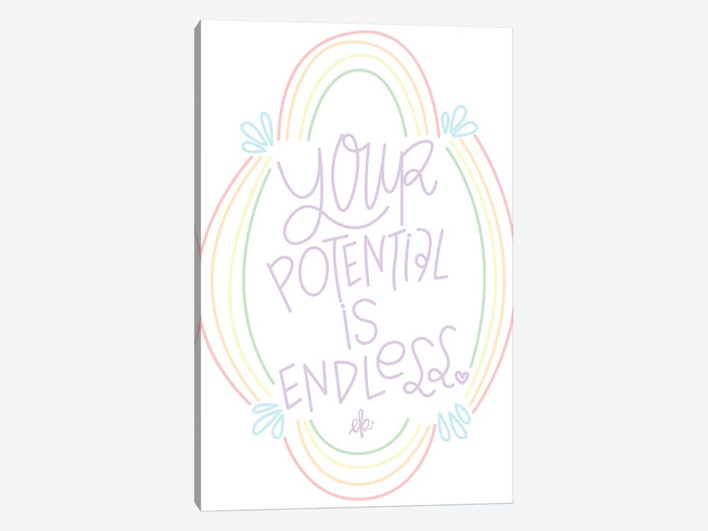 Your Potential is Endless 1-piece Canvas Art Print