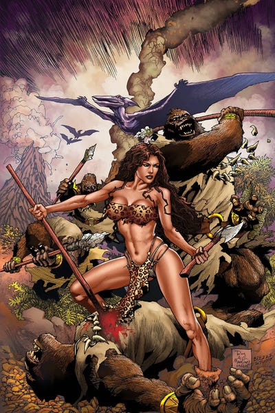 Gorillas: Pellucidar®: Wings of Death #3 by Roy Allan Martinez & Beezzz Studio