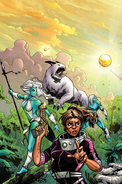 Comic Book Characters: Beyond the Farthest Star™: Warriors of Zandar #4 by Alessandro Ranaldi & Beezzz Studio