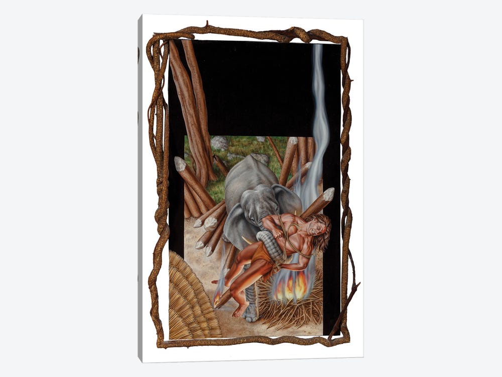 The Son Of Tarzan® by Barclay Shaw 1-piece Art Print