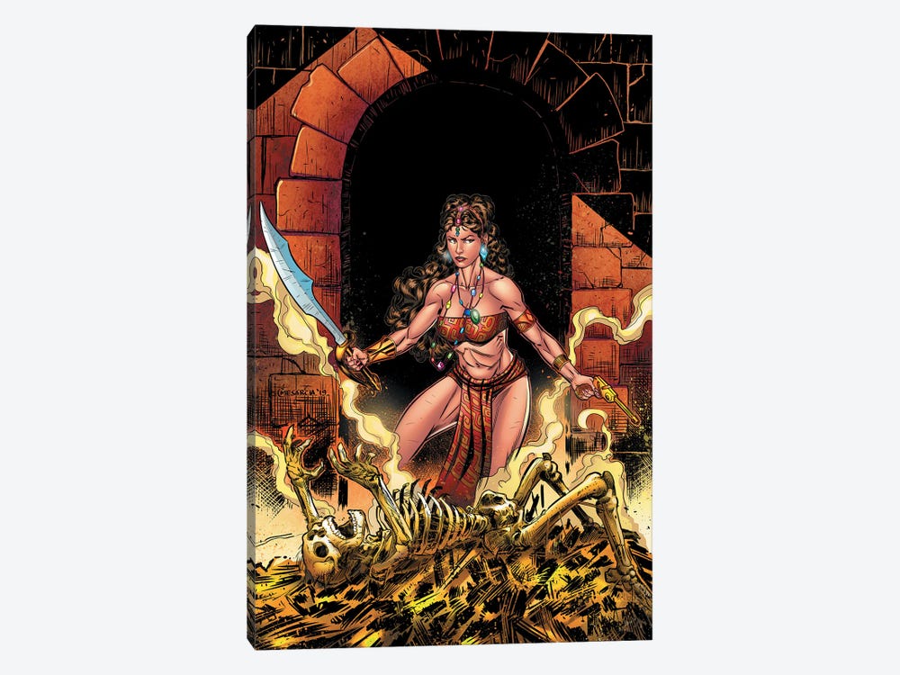 Carson Of Venus® - Realm Of The Dead 3 by Cyrus Mesarcia and Beezzz Studio 1-piece Canvas Art