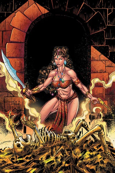 Book illustrations: Carson Of Venus® - Realm Of The Dead 3 by Cyrus Mesarcia and Beezzz Studio