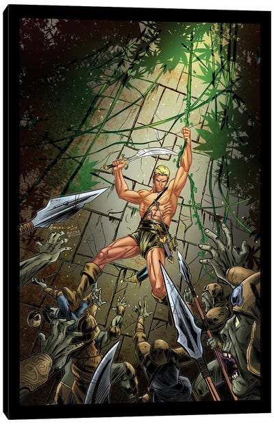 Carson Of Venus® - Realm Of The Dead 1 Main Canvas Art Print - The Edgar Rice Burroughs Collection