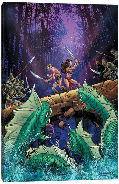 Carson Of Venus® - Realm Of The Dead 2 Canvas Art Print - The Edgar Rice Burroughs Collection