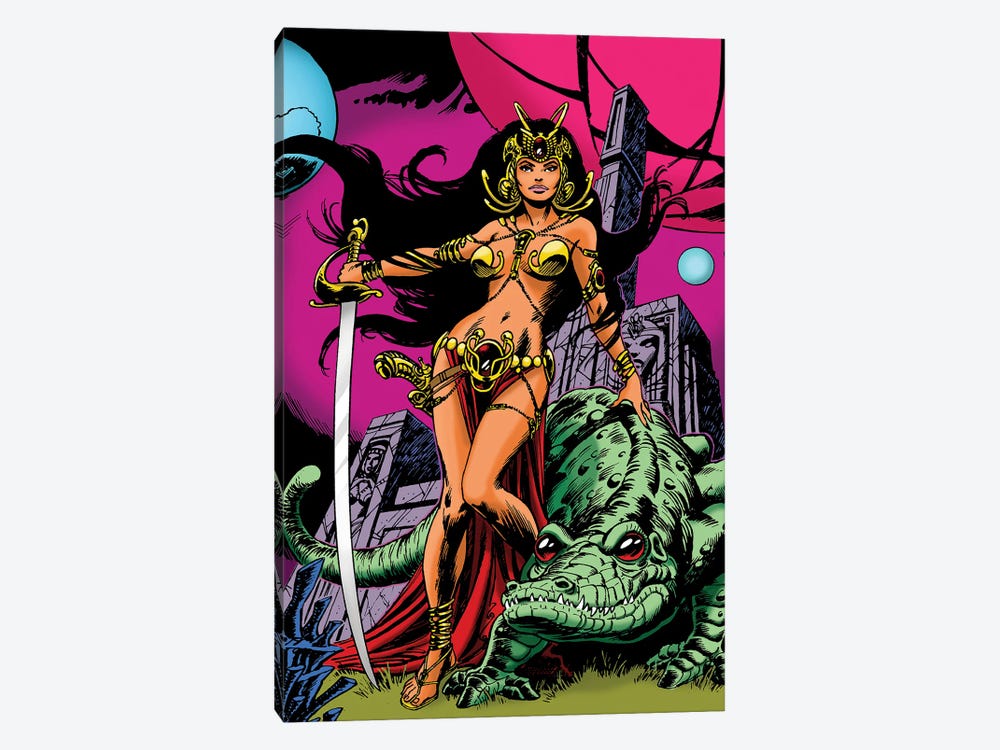 Dejah Thoris® by Dave Cockrum and Mike Wolfer 1-piece Canvas Print